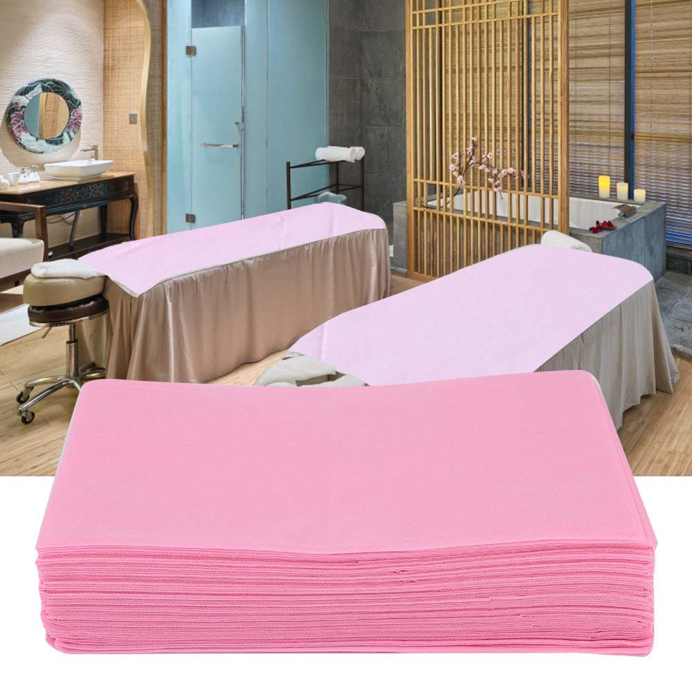 40pcs Disposable Bed Sheets - Waterproof & Oil Resistant Massage Table Covers for Salon, Spa, Tattoo & Hotel Use - Hygienic Single-Use Bed Protectors for Beauty Treatments & Professional Services