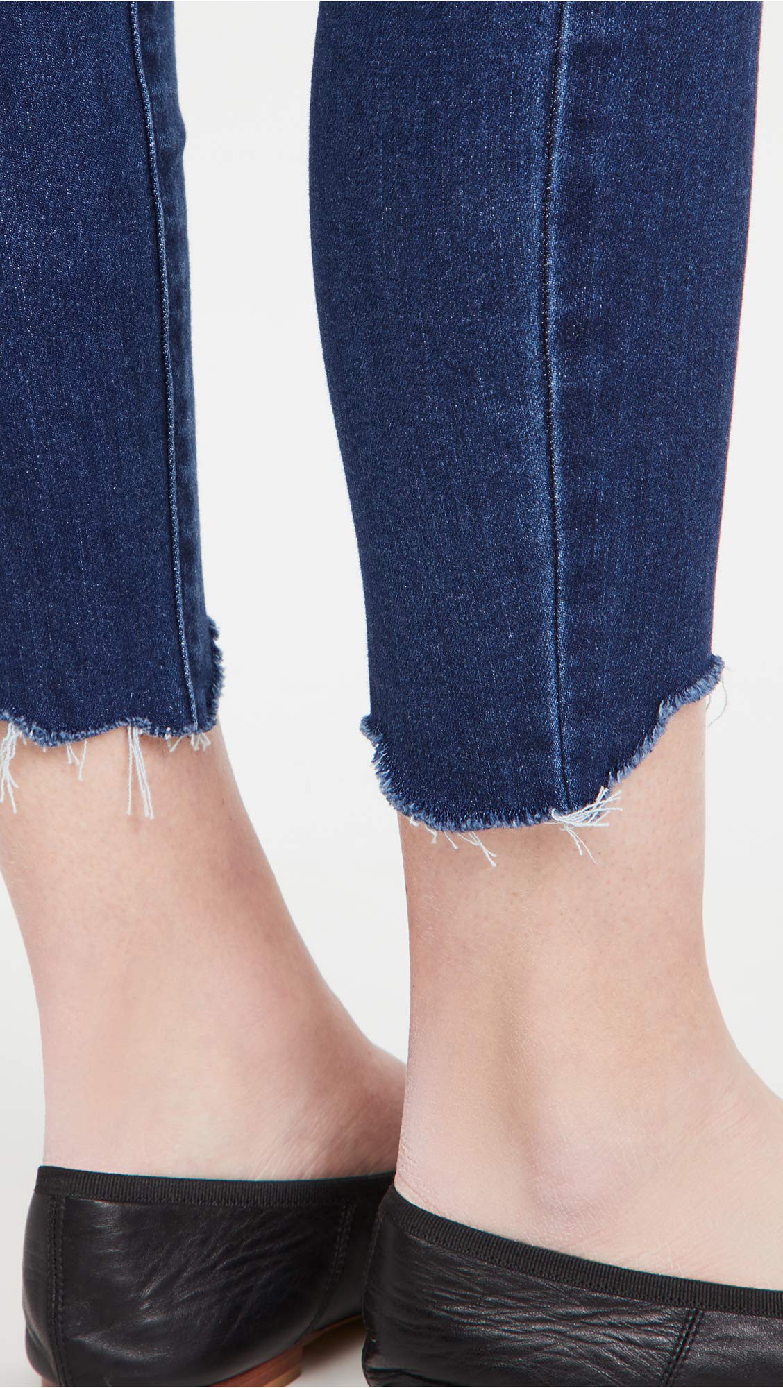 PAIGE Women's Hoxton Transcend Vintage High-Rise Ankle Jeans with Exposed Button Fly & Welt Pockets | Slim Fit Denim Pants for Casual Wear, Work & Night Out
