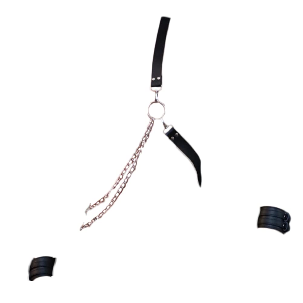 JPXJGT Adjustable Faux Leather Chest Harness for Men - Punk Clubwear, Gothic Fashion & BDSM Accessories - Perfect for Nightclubs, Pride Events & Fetish Parties