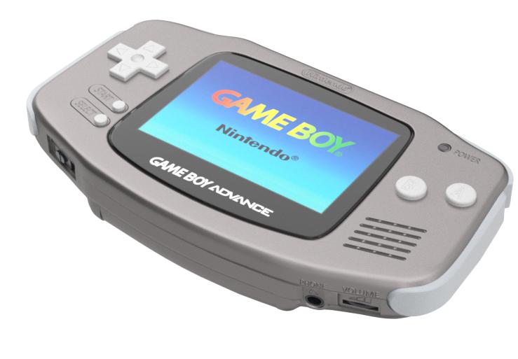 Original Game Boy Advance Platinum (Silver) Console - Retro Gaming Handheld for Kids & Adults - Perfect for Travel, Gifts & Classic Nintendo Games