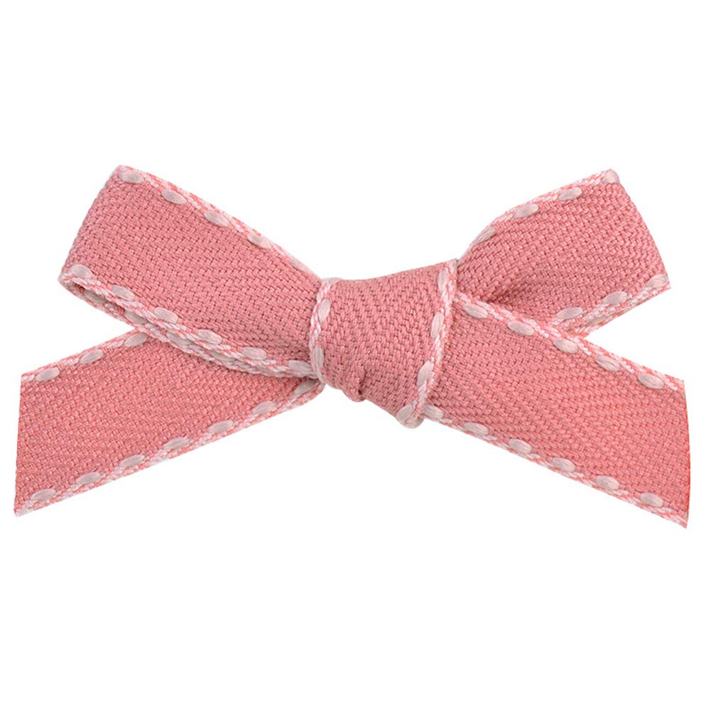 12PCS Hair Bow Clips for Toddlers & Baby Girls - 2.7 Inch Alligator Hair Barrettes for Kids, School Girls with Fine Hair - Perfect for School, Parties & Daily Outfits (Pack of 12, Style B)