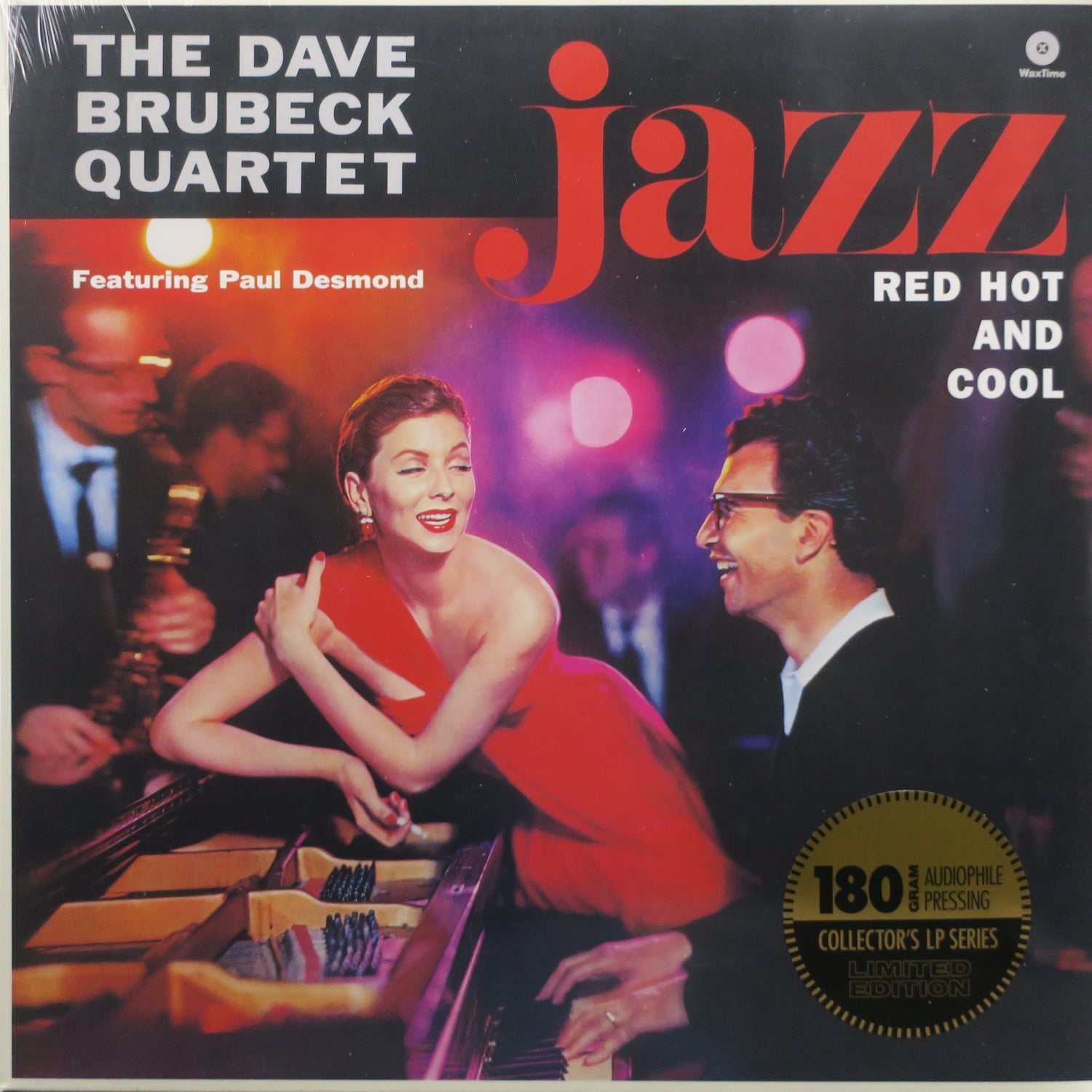 DAVE BRUBECK 'Jazz: Red Hot And Cool' 180g Vinyl LP Record - High Fidelity Audiophile Edition for Jazz Collectors & Music Enthusiasts - Perfect for Home Listening, Gifts, and Vinyl Collections