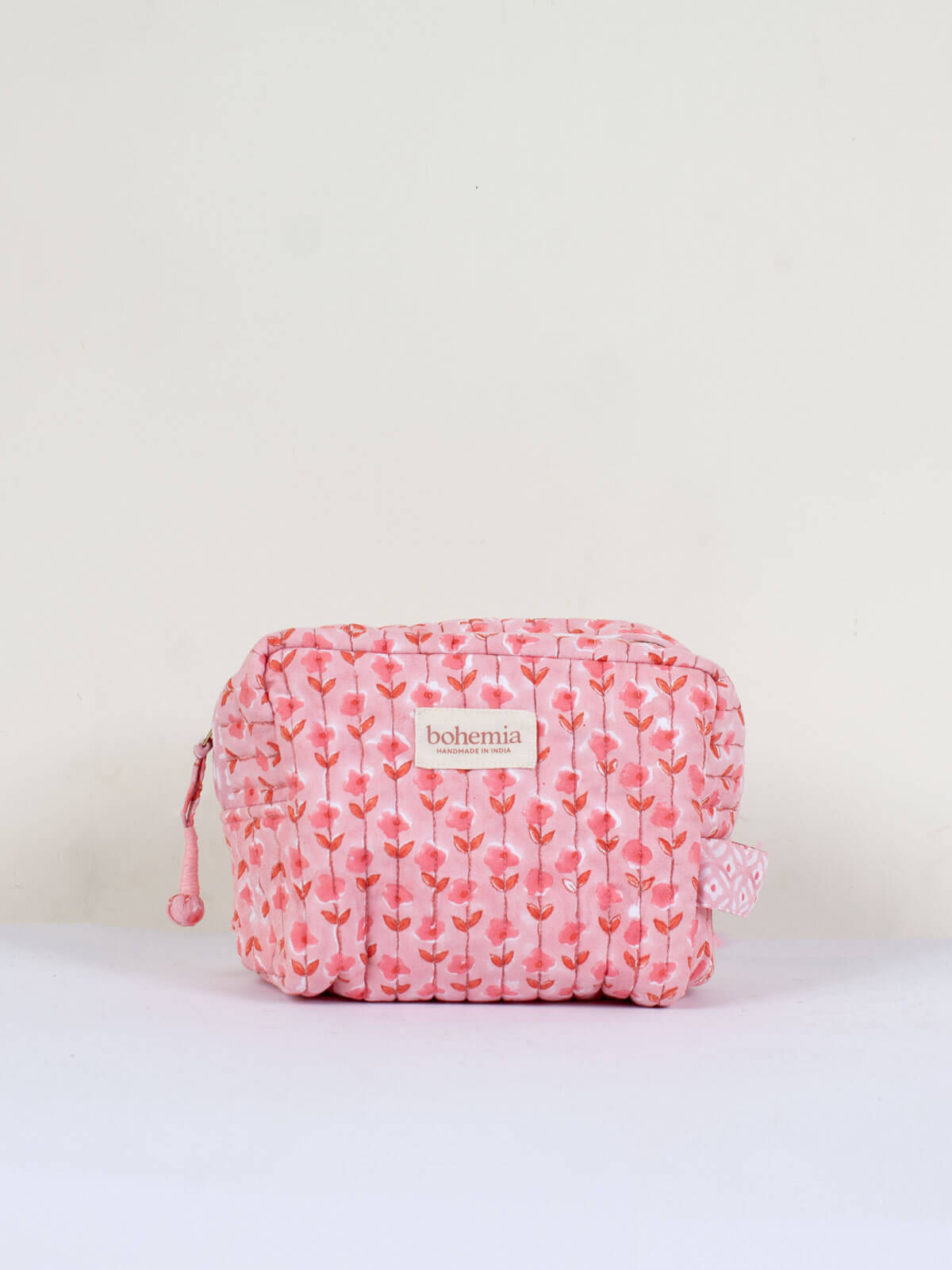 Vintage Pink Washbag Set of 3 - Travel Cosmetic Bags for Women | Perfect for Gym, Vacation & Daily Organizer