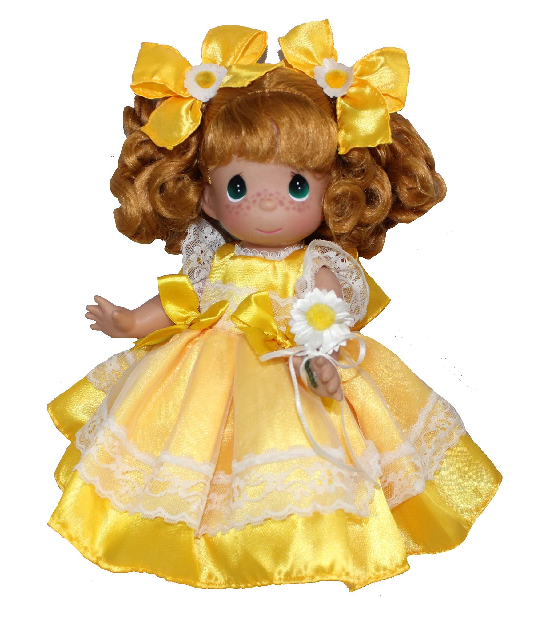 Precious Moments HE Loves ME NOT 12-inch Collectible Porcelain Doll - Perfect for Valentine's Day Gifts, Anniversary Presents & Home Decor