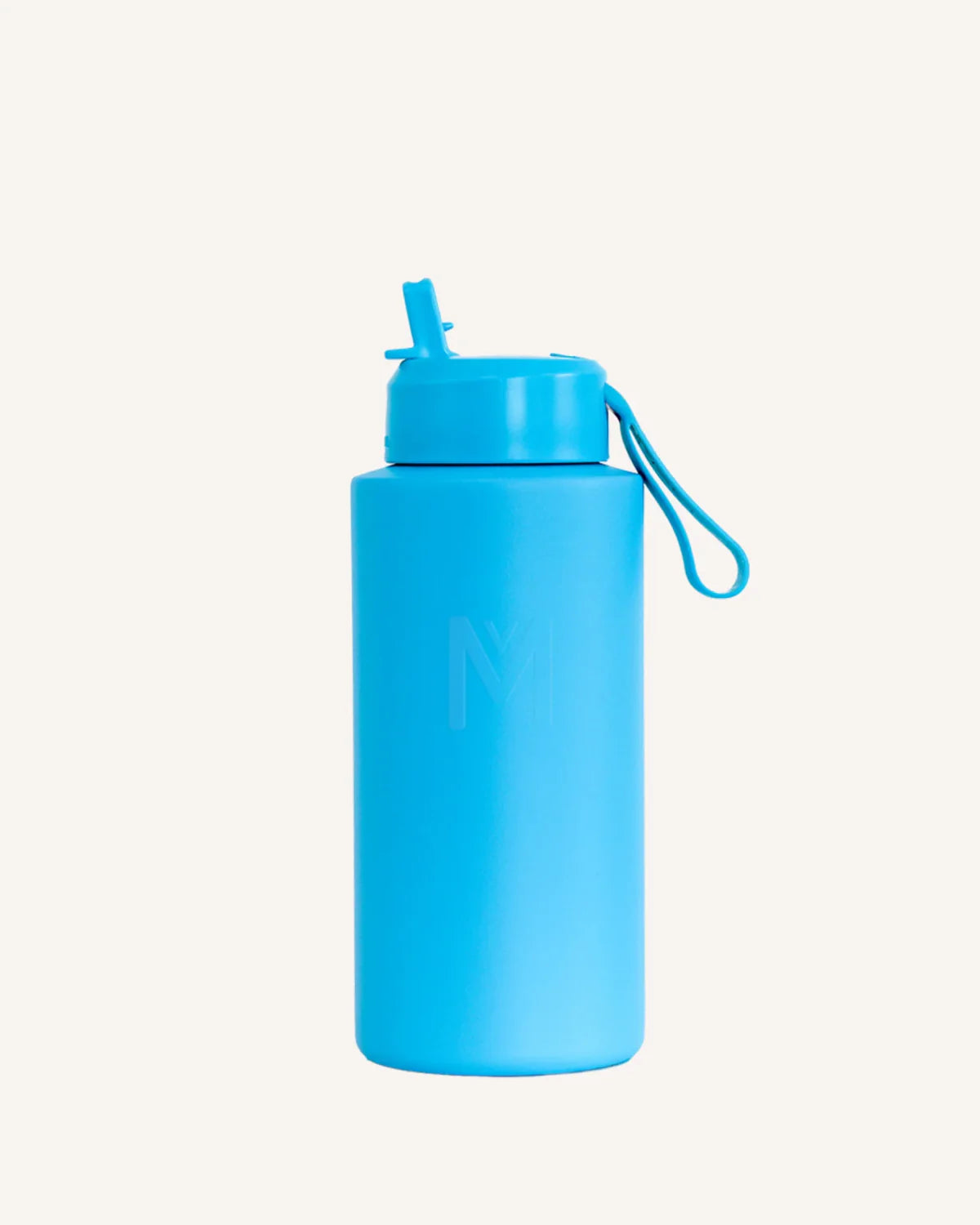Montii Fusion Sipper Drink Bottle - 1000ml Leak-Proof, BPA-Free Water Bottle for Gym, Hiking & Travel - Insulated Stainless Steel Thermos with Straw & Carry Strap