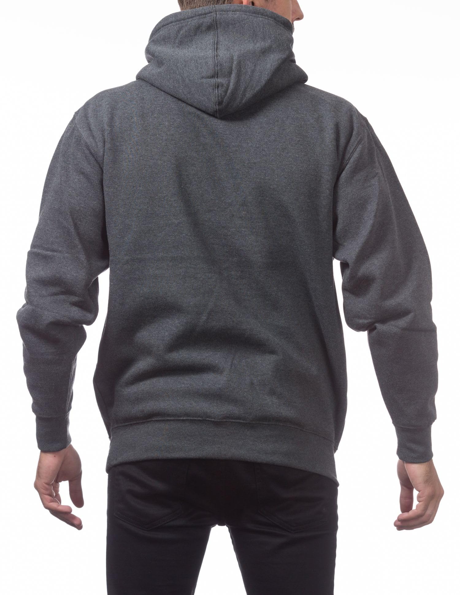 Pro Club Men's Heavyweight Pullover Hoodie - Premium Cotton Blend Sweatshirt for Gym, Casual Wear & Street Style | Warm Winter Layering Essential