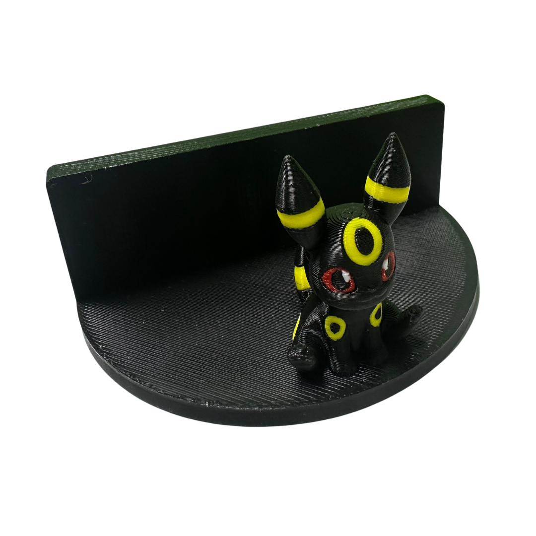 Umbreon Pokemon Figure - Adjustable Card Stand for Collectors | Perfect for Displaying Trading Cards, Anime Merchandise & Gaming Accessories