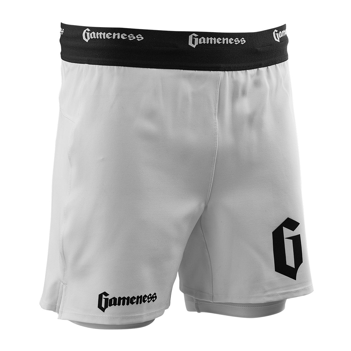 Gameness Men's Lined Pro Grappling Shorts - MMA Training & BJJ Competition Shorts for Grapplers - Perfect for Brazilian Jiu-Jitsu, Wrestling & Combat Sports