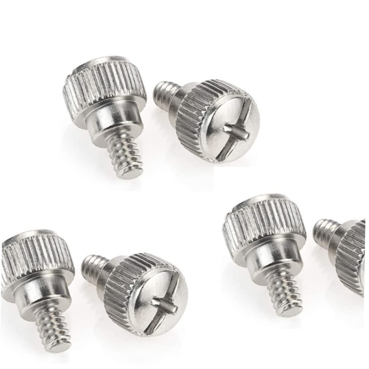 OSALADI 100pcs Computer Case Screws - Thumb Screws for PC Builds & Repairs - Black Oxidation Resistant - Perfect for DIY Computer Assembly, Case Modding & Hardware Maintenance