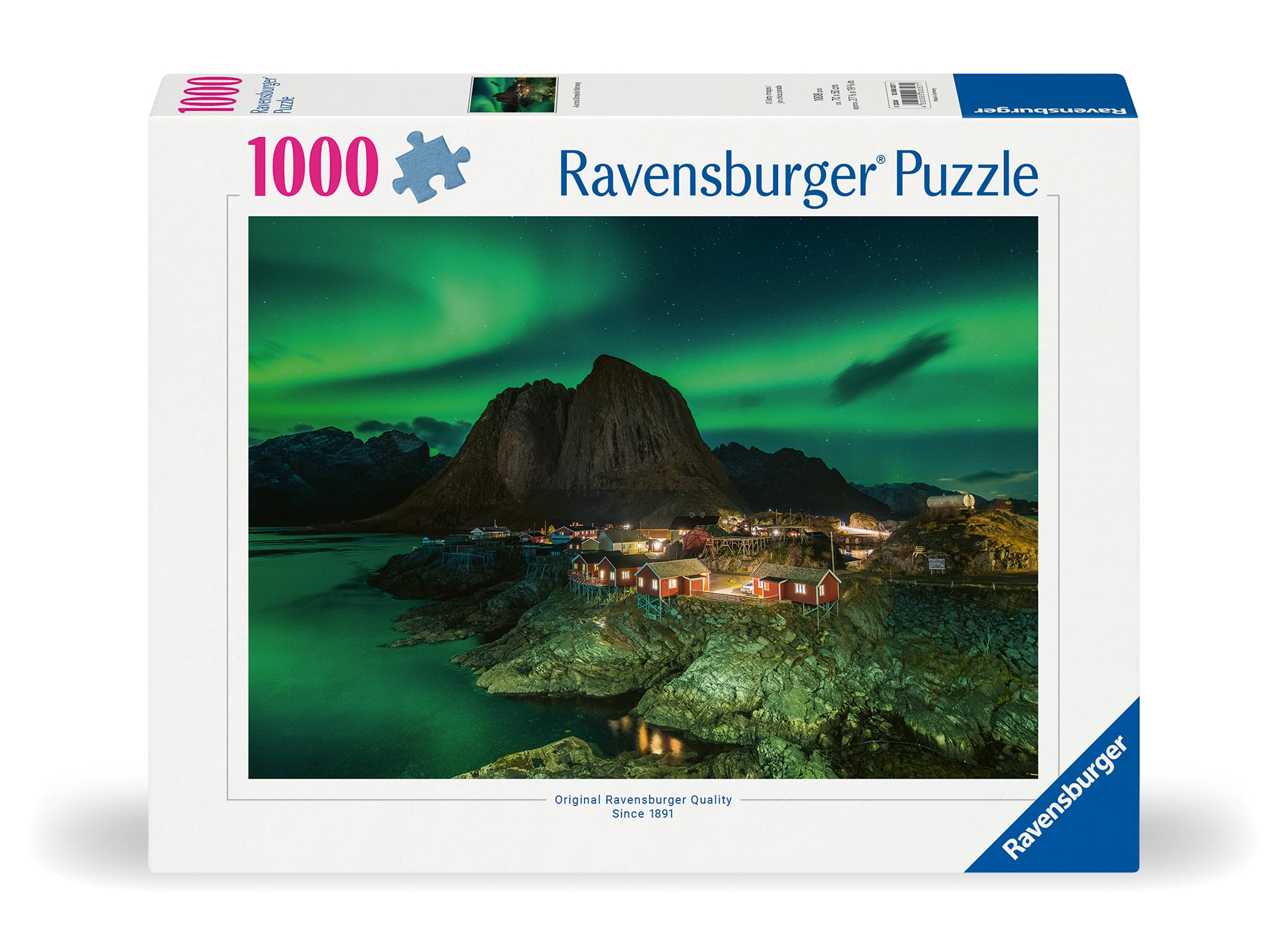 Ravensburger 1000 Piece Puzzle - Aurora Borealis Norway Landscape - Jigsaw Puzzle for Adults & Teens 14+, Perfect for Family Game Night & Home Decor