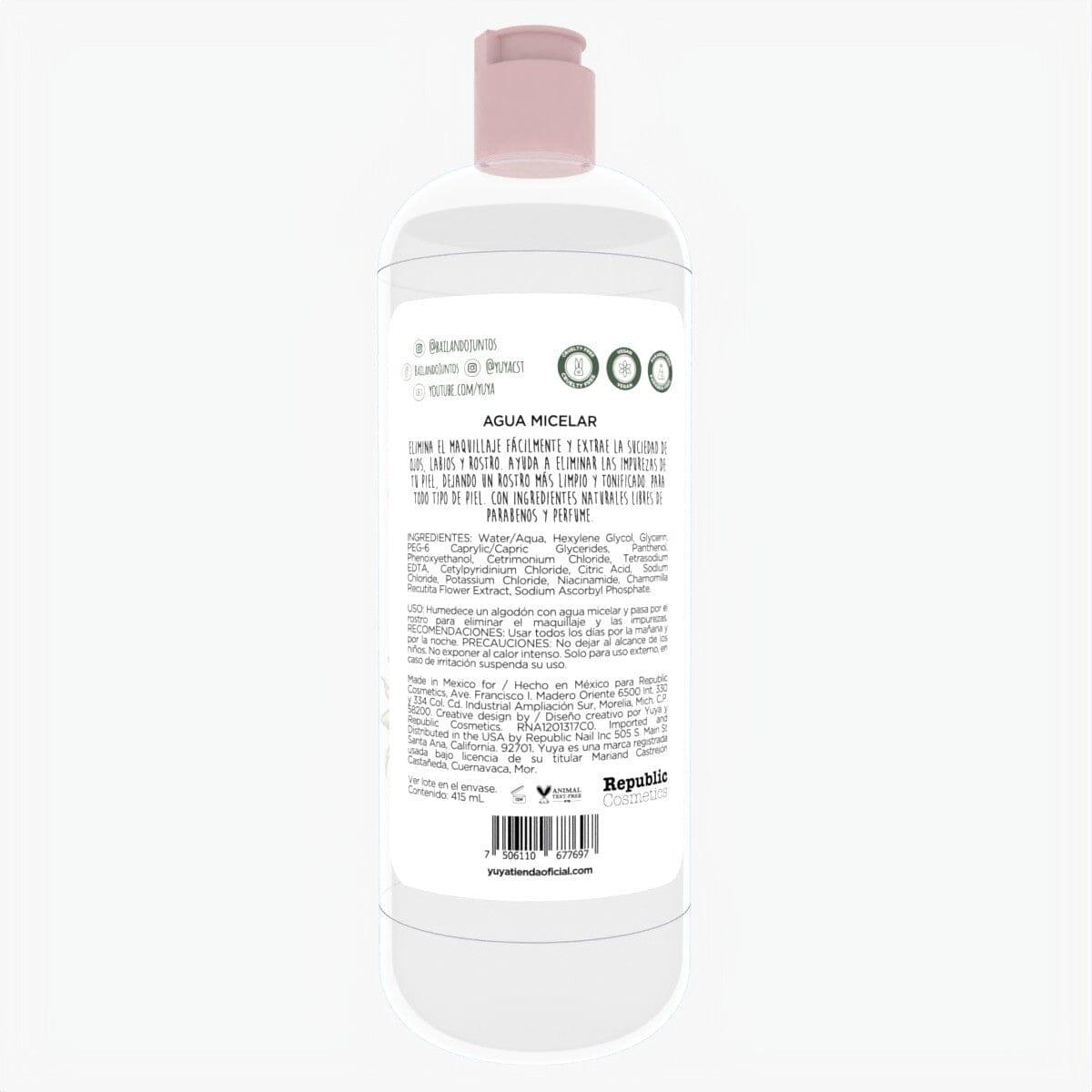 1-Step Micellar Water for All Skin Types | Gentle Makeup Remover & Facial Cleanser | Perfect for Daily Skincare & Travel