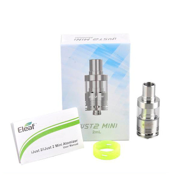 Eleaf iJust 2 Mini Sub Ohm Tank 2.0ml - Compact Vape Tank for Smooth Clouds | Portable Vaping for Travel & Outdoors