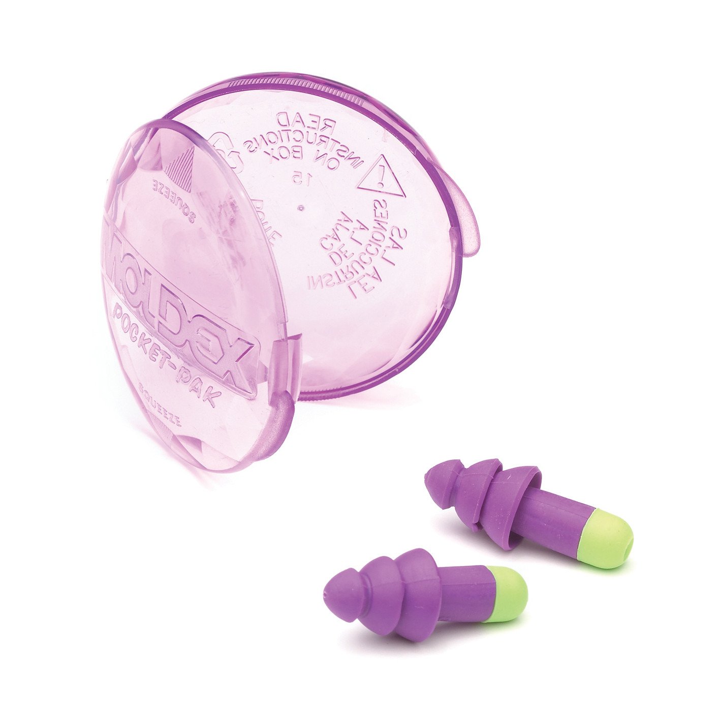 Rockets Reusable Earplugs - Noise Cancelling Ear Plugs for Sleeping, Work, Travel & Concerts - 50 Pairs (2000 per Case) - Soft Comfortable Hearing Protection for Adults & Kids