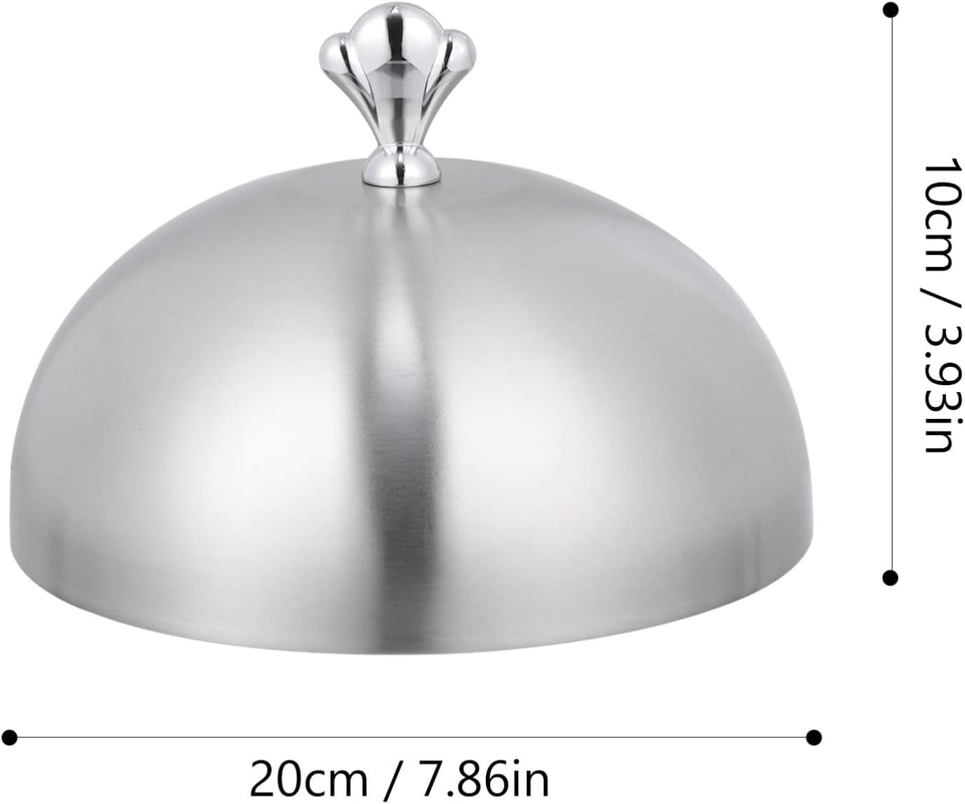 Stainless Steel Food Cover Dome for Home & Restaurant - Keep Dishes Fresh