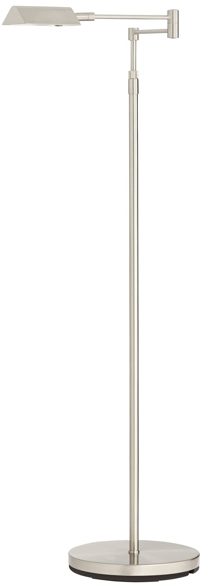 360 Lighting Zema Traditional Adjustable Swing Arm Pharmacy Floor Lamp - 49.5