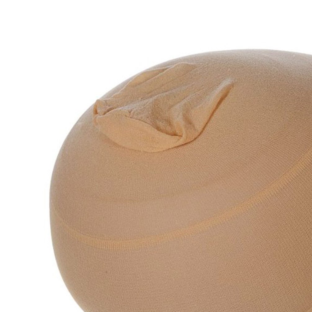 OMORFIEER Stretchy Nylon Wig Caps for Women - 2 Pack Beige Wig Liner & Stocking Cap - Comfortable Invisible Wig Underlay for Daily Wear, Cosplay & Hair Protection