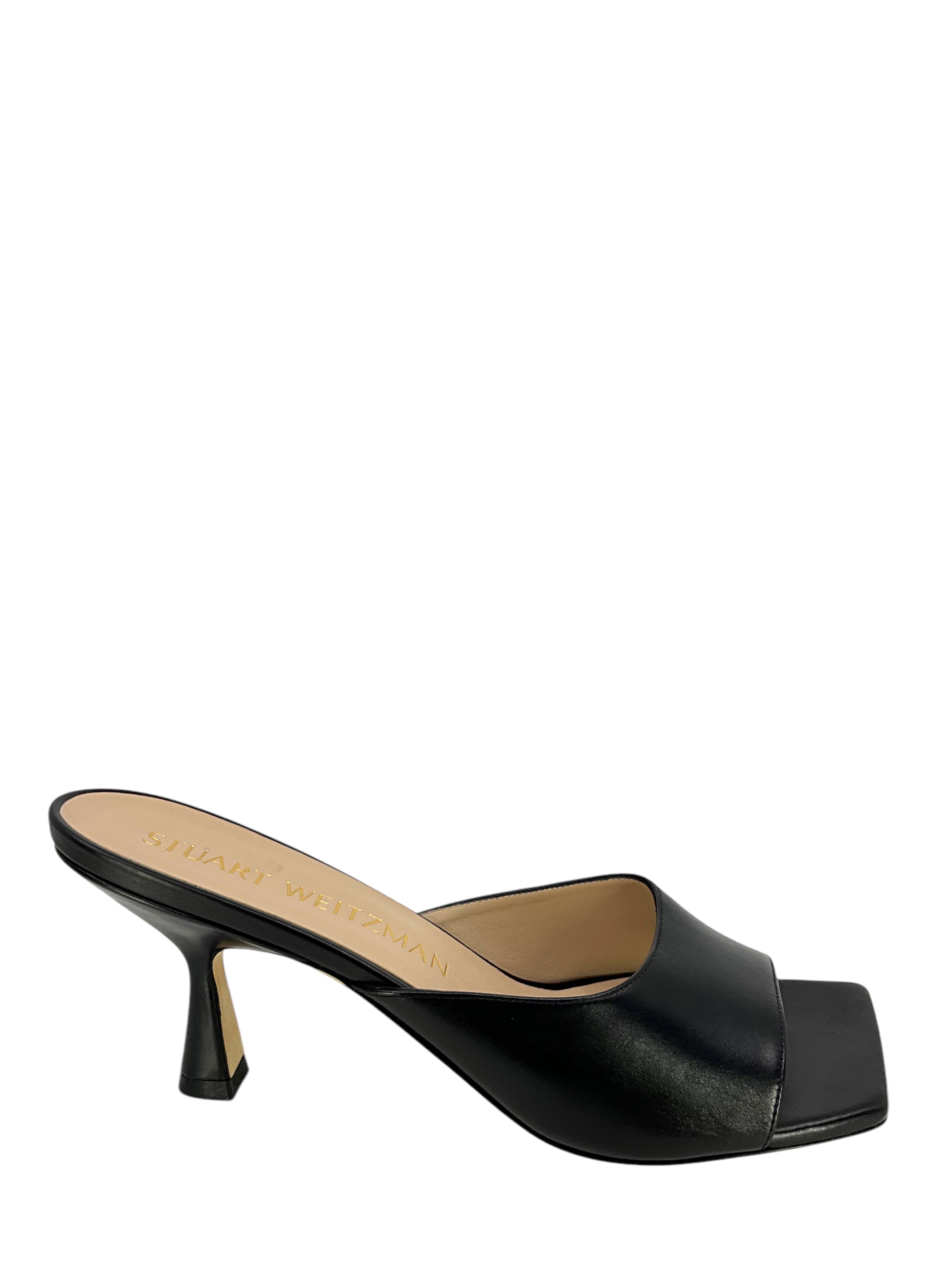 Stuart Weitzman Tia 75mm Slide Sandals for Women | Size 10.5 | Comfortable Summer Casual & Beach Wear | Perfect for Vacation, Poolside, and Everyday Outfits