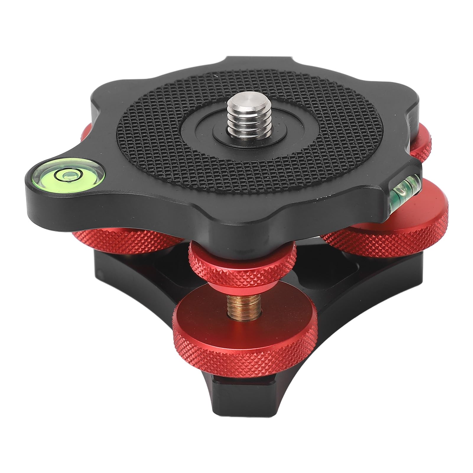 Professional 3-Wheel Tripod Leveling Base for DSLR Cameras - Universal Compatibility & Precise Angle Adjustment on Uneven Terrain - Perfect for Outdoor Photography, Landscape Shoots & Studio Work