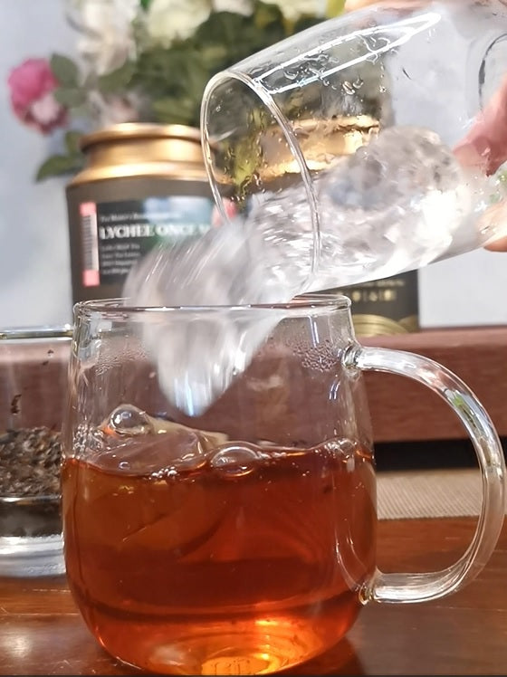 Premium Loose Leaf Lychee Black Tea - Natural Flavor, Aromatic & Refreshing - Perfect for Afternoon Tea, Gifts & Relaxation