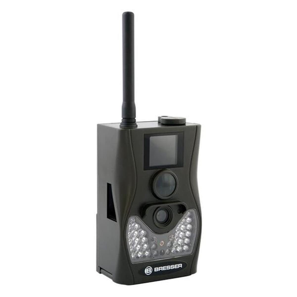 BRESSER 8MP HD Game Camera for Hunting, Wildlife Monitoring, and Outdoor Security - Night Vision Motion Activated Trail Camera with 1080p Video - Perfect for Hunting, Wildlife Observation, and Home Security