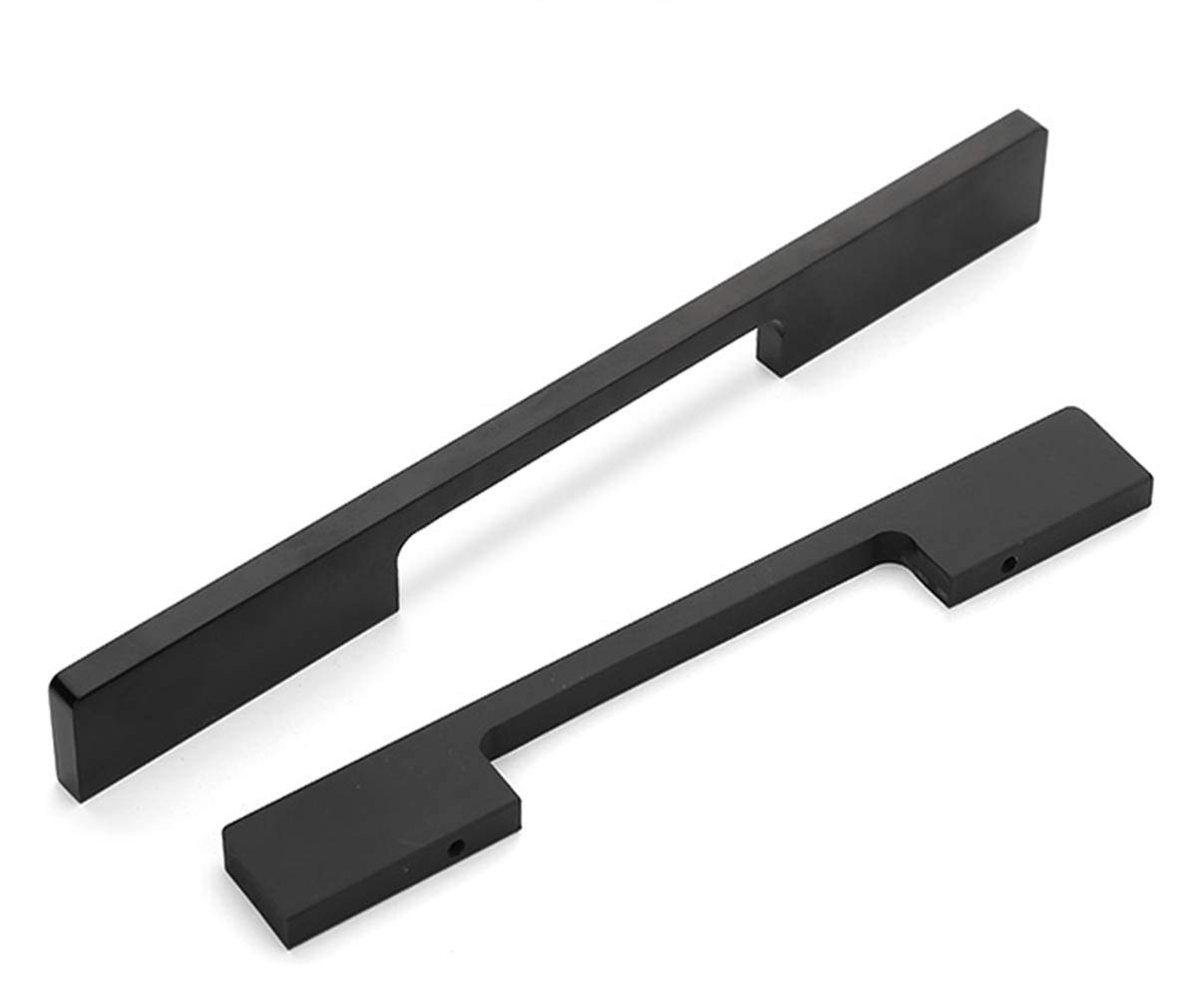 AttreX Modern Aluminum Alloy Cabinet Handles - Gold 224mm Drawer Pulls for Bedroom, Cupboard & Furniture (Set with Screws) | Durable Hardware for Home Renovation & DIY Projects