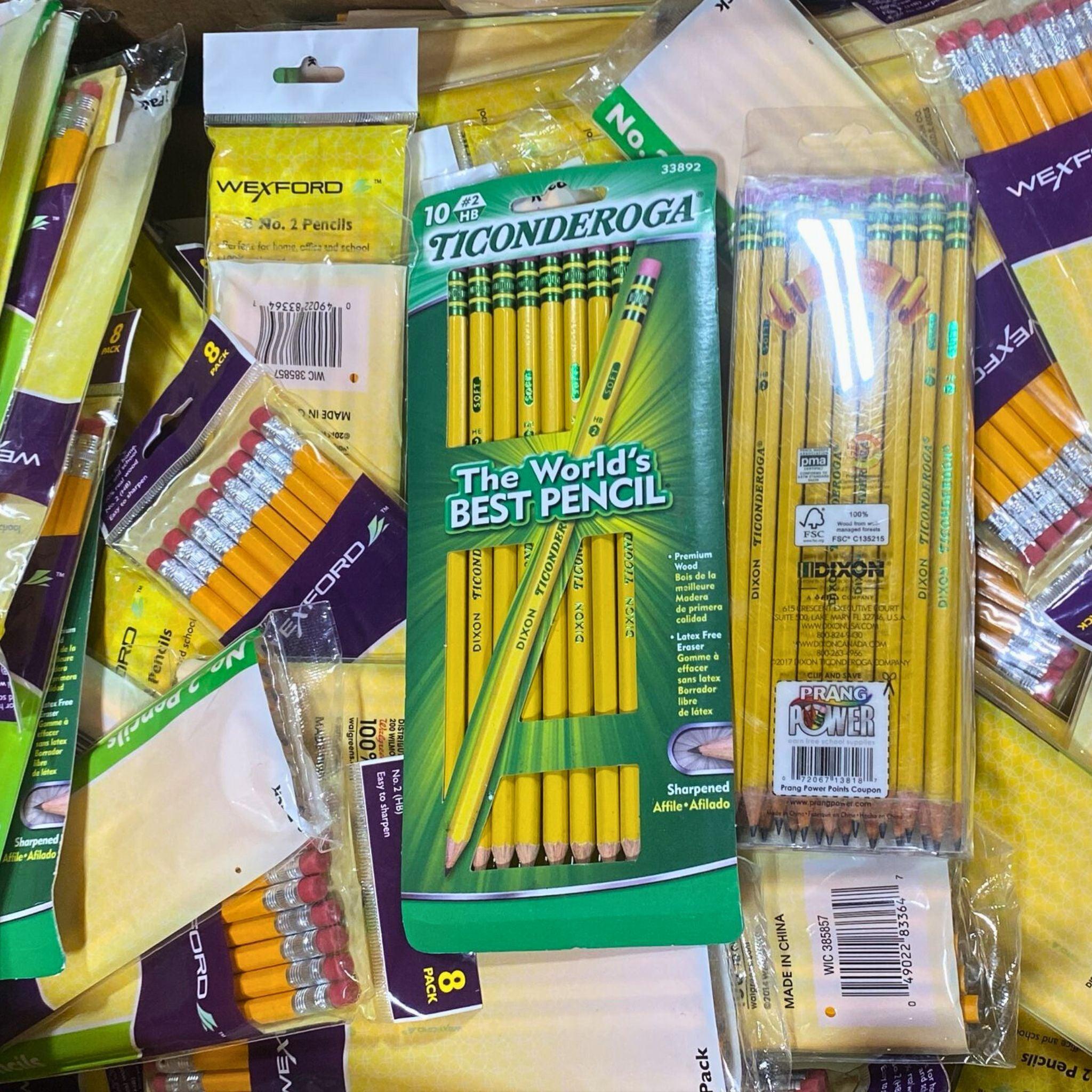 Premium Assorted Pencils Bulk Pack - 100 Pcs Mixed Colors for School, Office & Art Projects - Ideal for Writing, Drawing & Coloring Activities