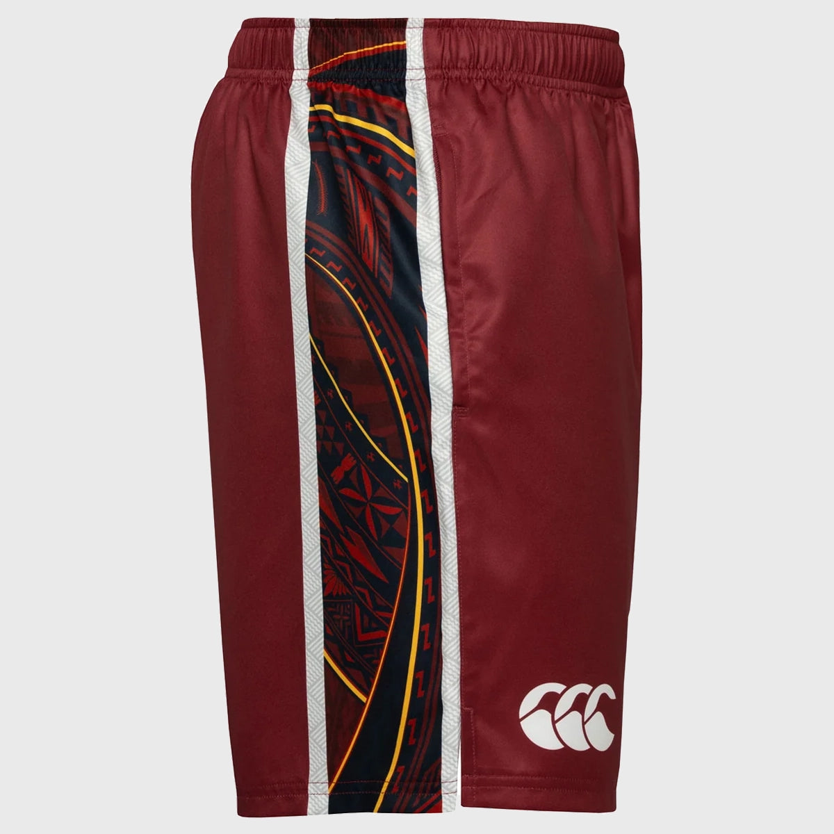 Canterbury Queensland Reds Men's Pasifika Gym Shorts 2025 - Breathable Workout Shorts for Rugby Training & Gym Sessions - Perfect for Sports & Active Lifestyle