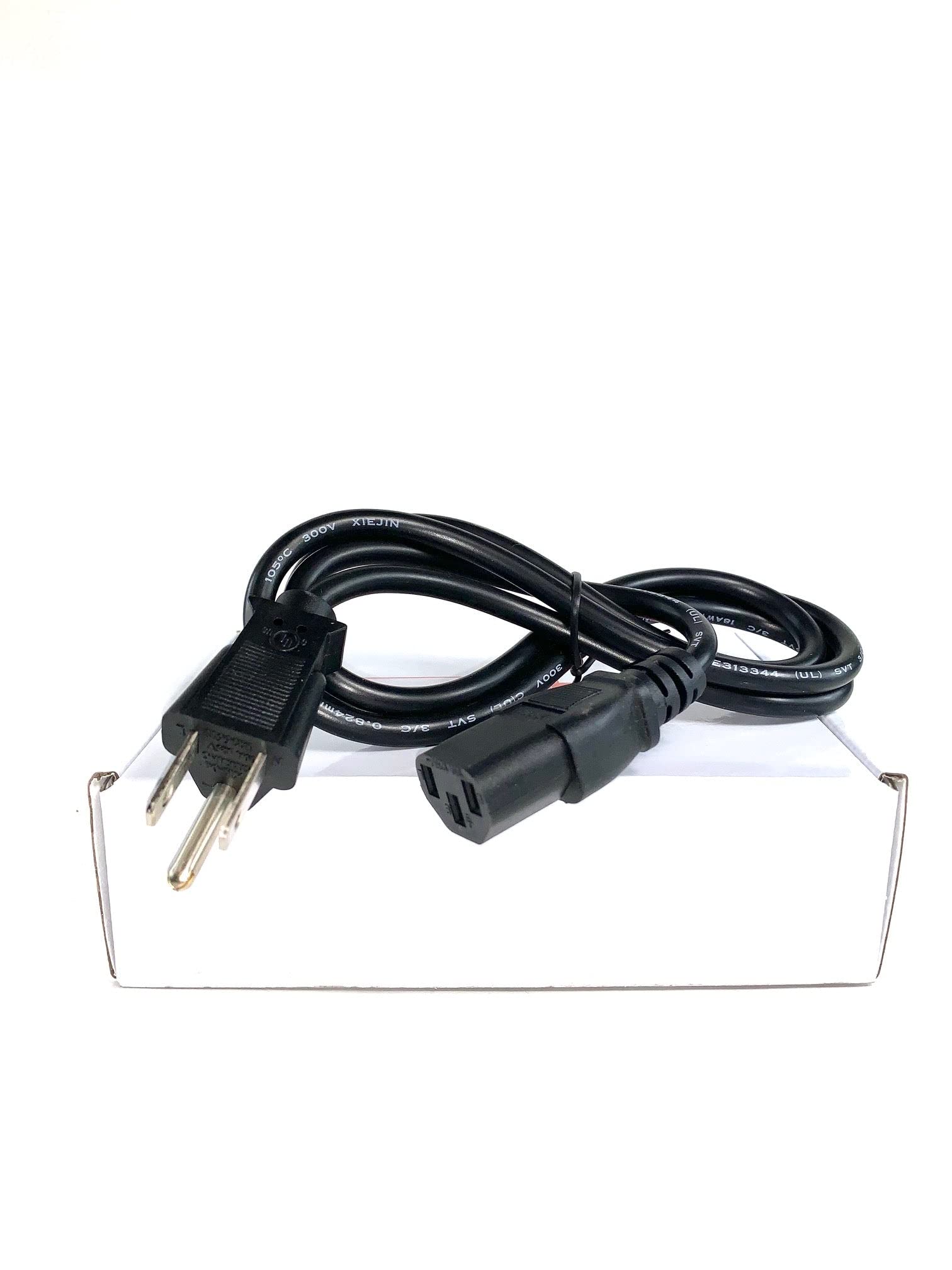 UL Listed OMNIHIL 8ft AC/DC Power Adapter for iDPRT SP320 Thermal Label Printer - Perfect for Shipping, Warehouse & Retail Label Printing