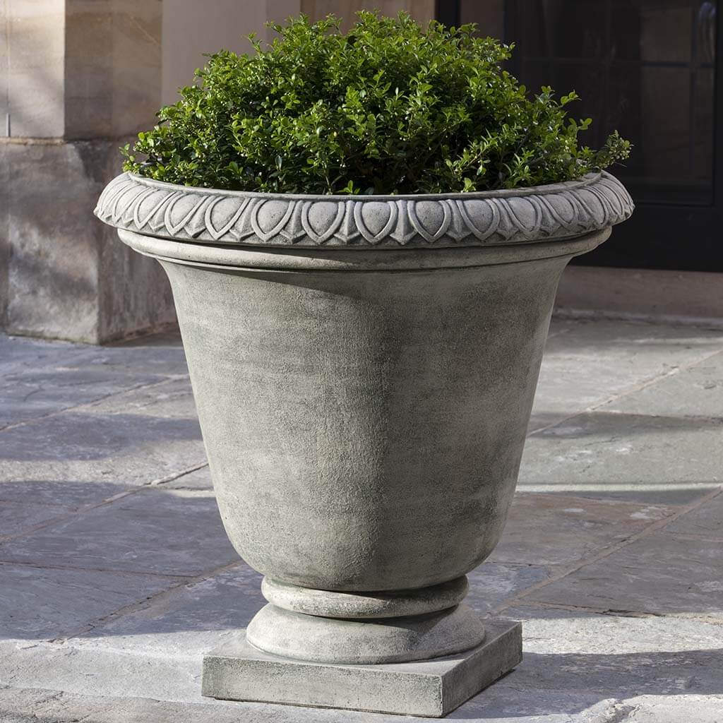 Campania International Millbridge Urn - Classic Garden Urn for Outdoor Decor, Planters & Memorials - Perfect for Patio, Lawn & Cemetery Decorations