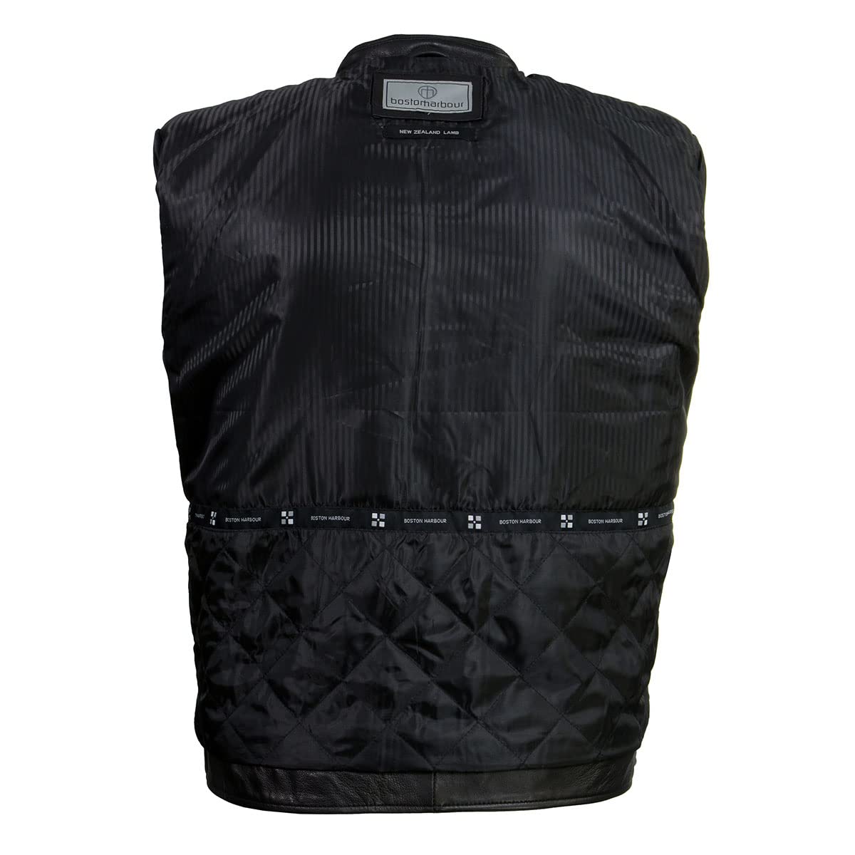 Premium Milwaukee Leather Men's Black New Zealand Lamb Skin Jacket - Stylish Motorcycle & Casual Wear for All Seasons