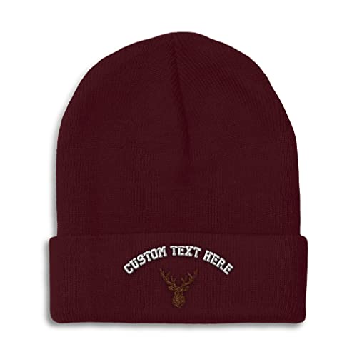 Burgundy Personalized Text Here