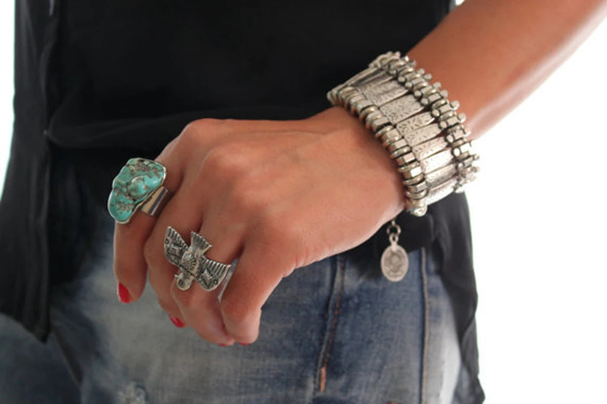 Handmade Turkish Festival Bracelet - Boho Beaded Jewelry for Women - Perfect for Weddings, Parties & Cultural Celebrations