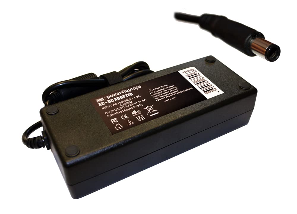 HP Omen 17-AN179WM Laptop AC Adapter Charger Power Supply Cord - Compatible with HP Omen 17 Series, Gaming & Work Use, Home & Office Replacement Charger