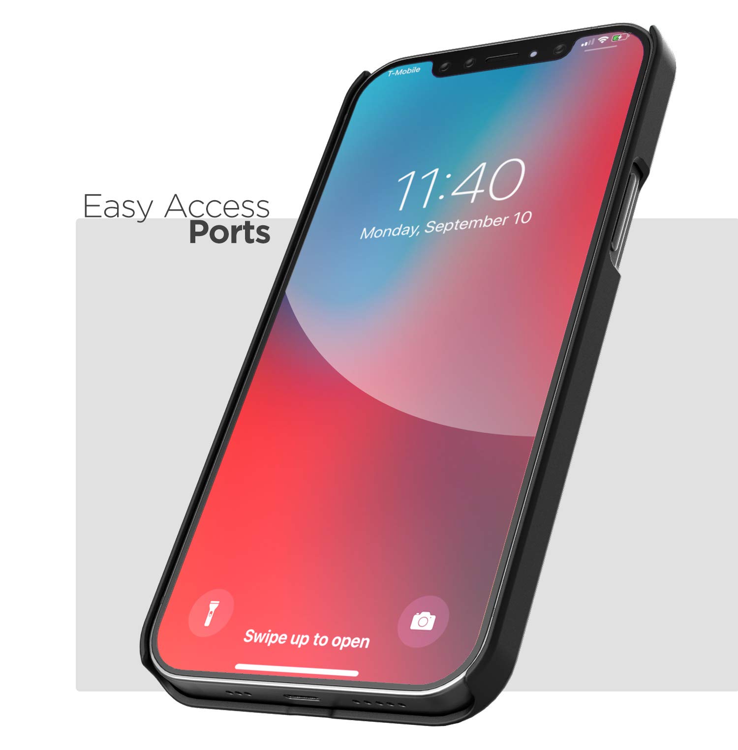 Durable Encased DuraClip Holster for iPhone 12 Pro Max - Belt Clip Phone Case | Perfect for Outdoor Activities, Work & Travel