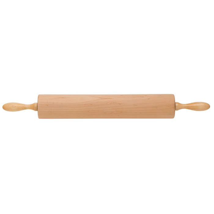 Premium Ateco 18325 Maple Wood Rolling Pin - 18 x 3.25 Inches for Baking, Pastry Making & Cookie Dough - Perfect for Home Bakers & Professional Chefs