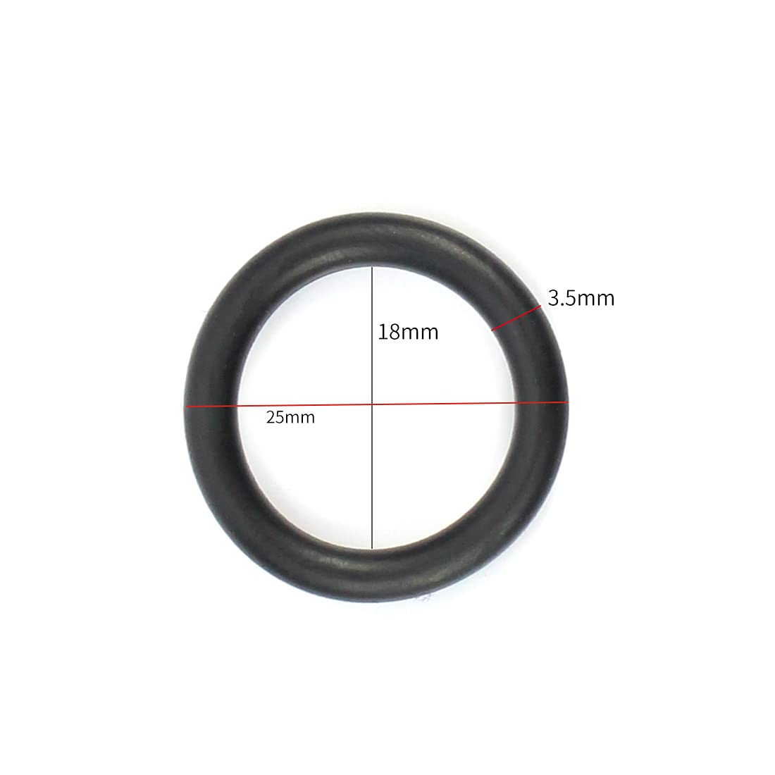 10PCS O-Ring Silicone/EPDM Sealing Rings - Waterproof Rubber Gaskets for SLR Cameras, Diving Gear & Ball Head Accessories (Size L) - Perfect for Underwater Photography, Sports Equipment & Camera Maintenance