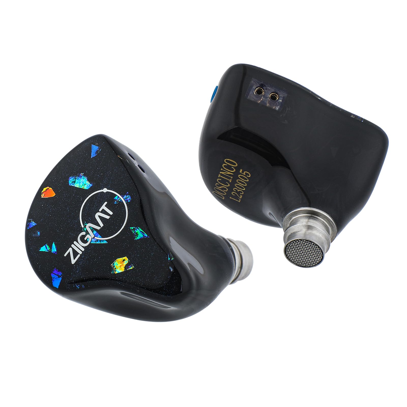 Linsoul ZiiGaat Doscinco Hybrid Driver IEM - 2DD+3BA Audiophile In-Ear Monitor, Wired Earbuds with Premium Cable for Musicians & Gamers (4.4mm) | Perfect for Studio Recording, Live Performances & Competitive Gaming