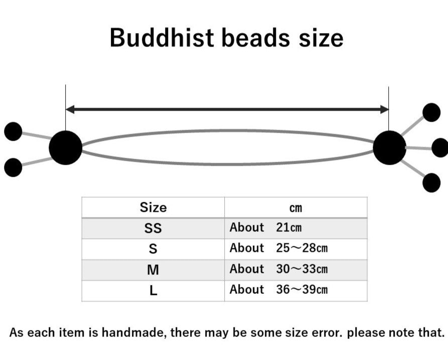 SGI Soka Gakkai Prayer Beads - Medium Size Gray Tiger Eye Pattern Buddhist Mala for Meditation & Spiritual Practice