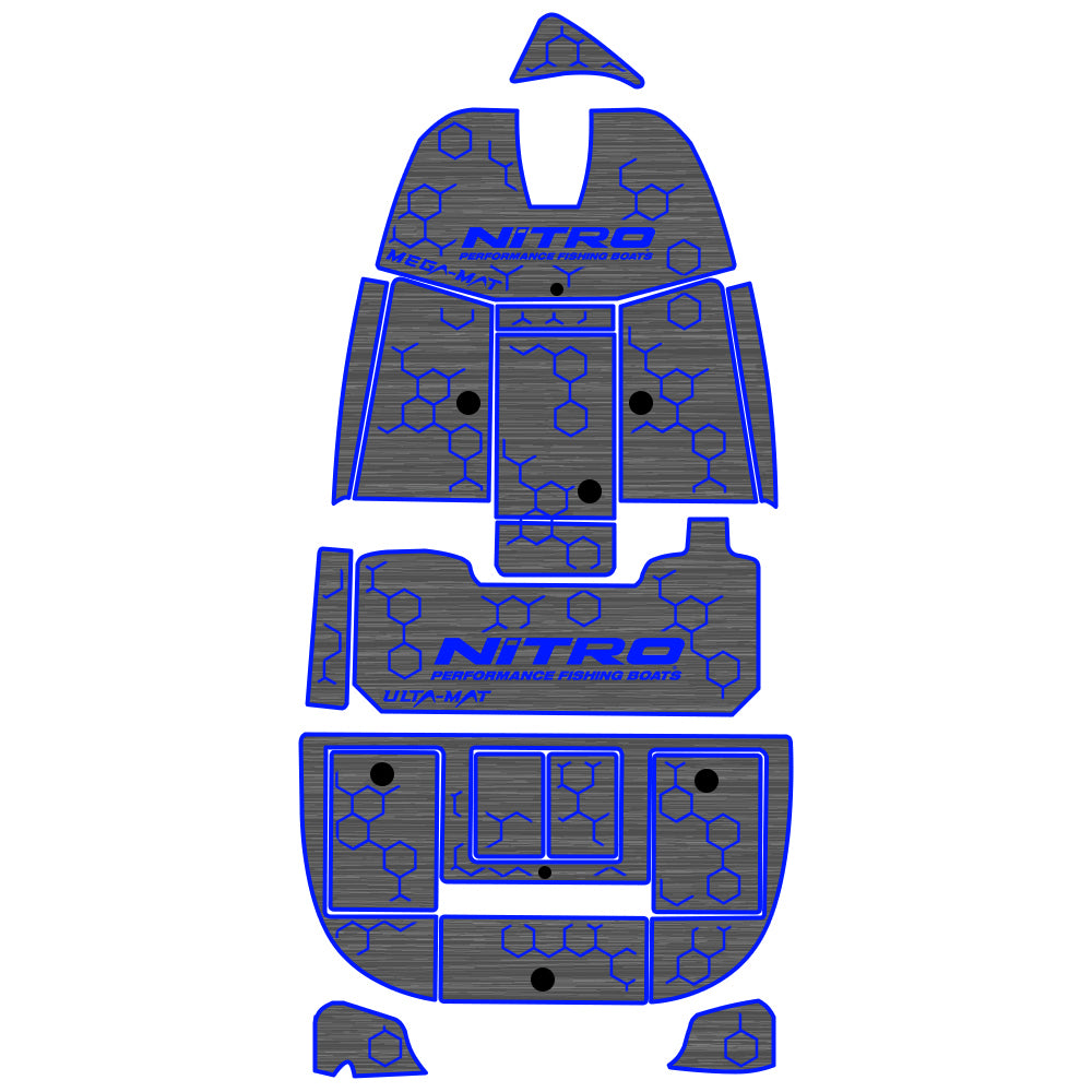 Hennessey Outdoors Ulta Mat Boat Flooring for 2017-2019 Nitro Z17 - Non-Slip Marine Deck Covering for Fishing & Water Sports