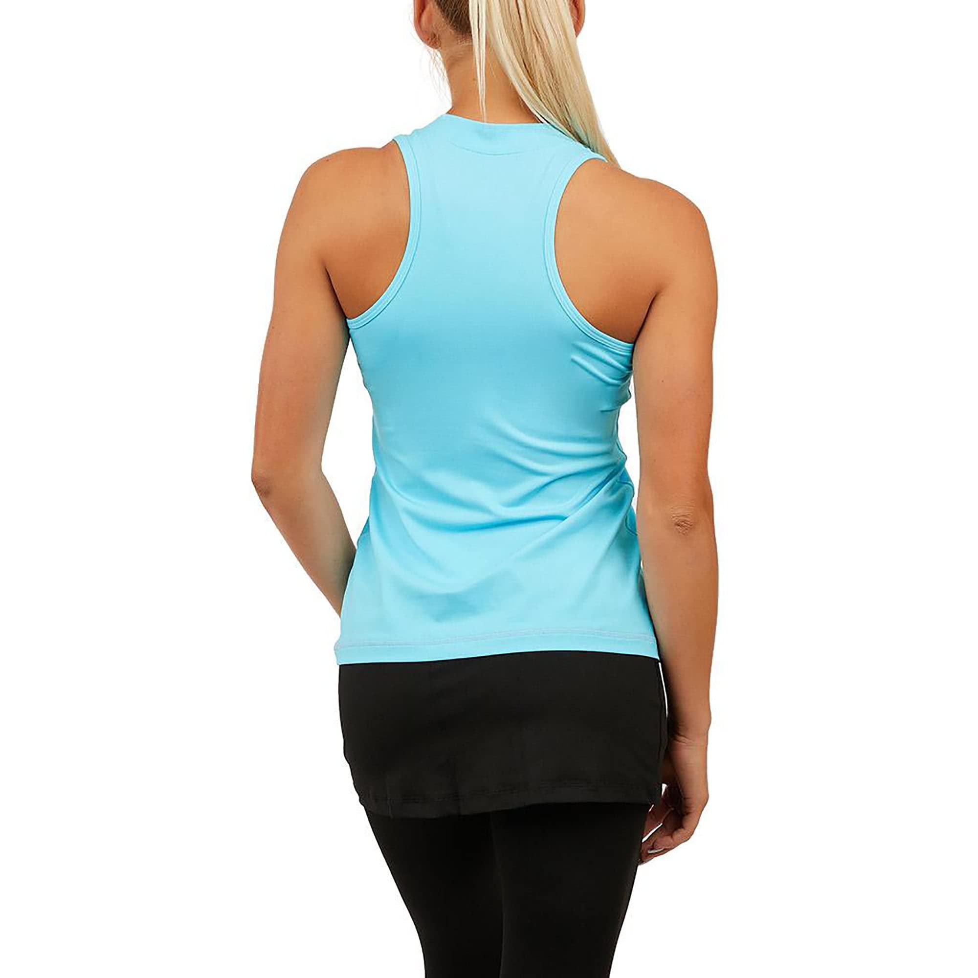 UV Protection Women's Racerback Tennis Tank Top - Moisture Wicking Athletic Shirt for Workout, Yoga & Outdoor Sports