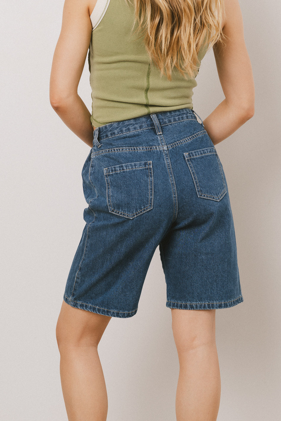 Kenny Denim Shorts for Men - High Waisted Stretch Comfortable Denim Shorts | Casual Summer Wear, Beach Outfits, Street Style Fashion