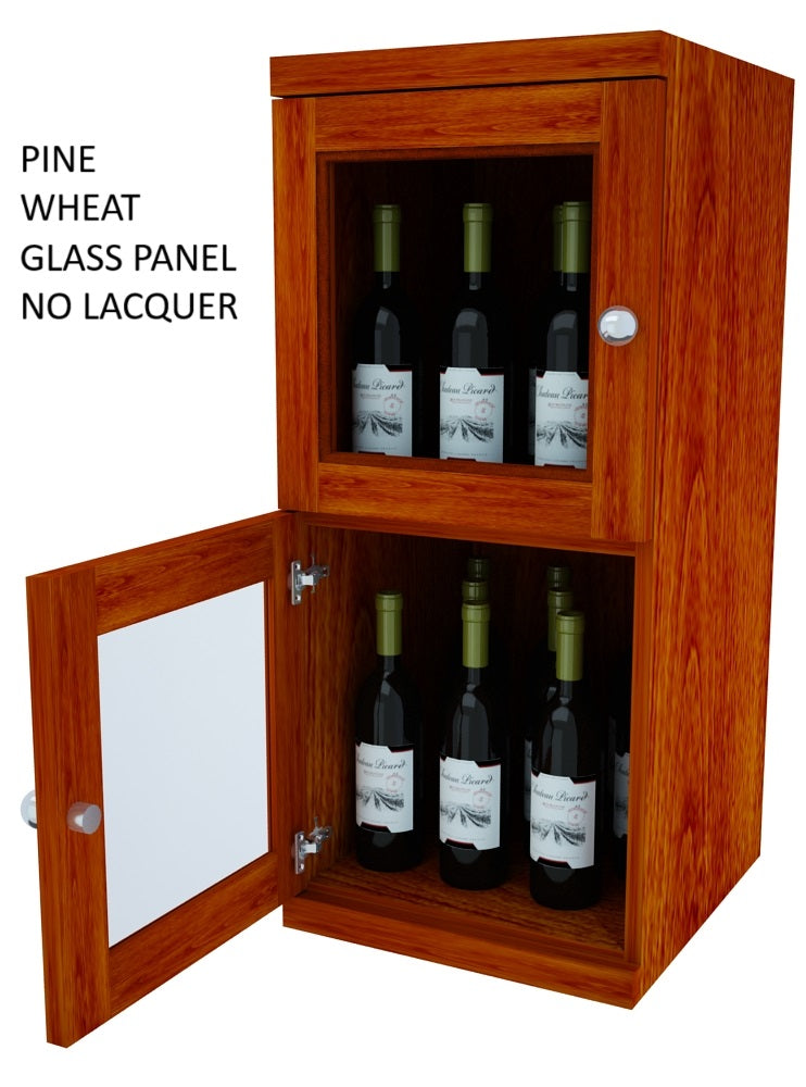 Vinostor Wine Lockers with 2 Locking Bins - 35 5/8