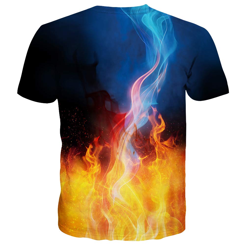 Hgvoetty Unisex 3D Printed Graphic T-Shirt - Stylish Short Sleeve Tee for Men & Women - Perfect for Casual Wear, Street Fashion & Everyday Outfits