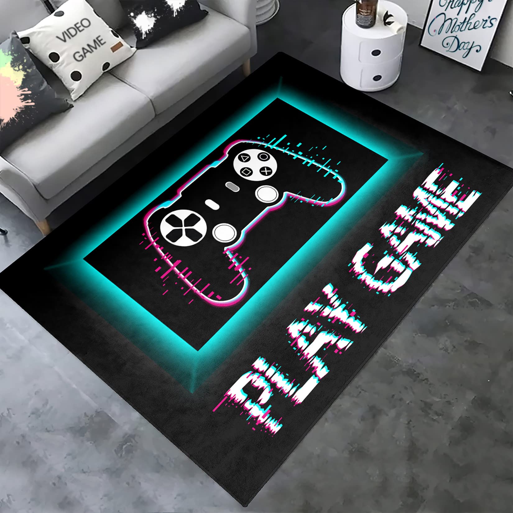 3D Printed Gaming Rugs for Boys & Teens - 47