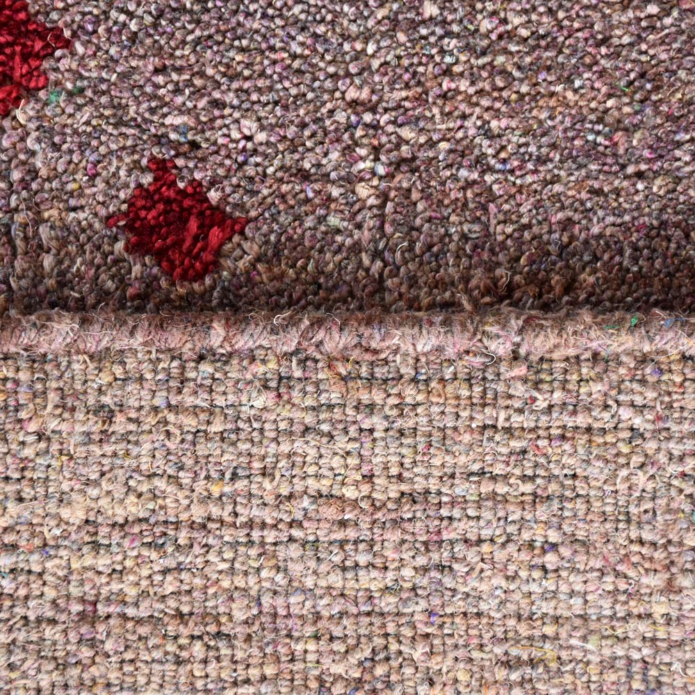 Hand Knotted Bohemian Rug - Premium Wool Area Rug for Living Room, Bedroom, Office - Soft & Durable Home Decor
