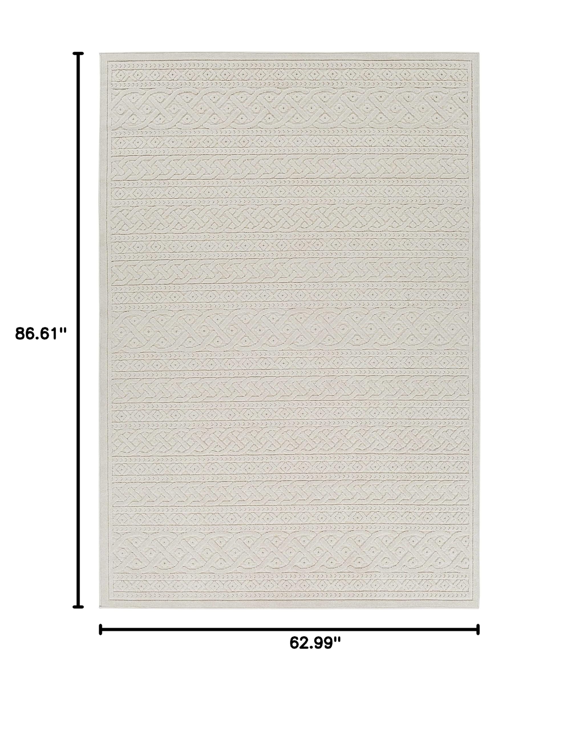 Hauteloom Maribyrnong Waterproof Outdoor Rug 5'3