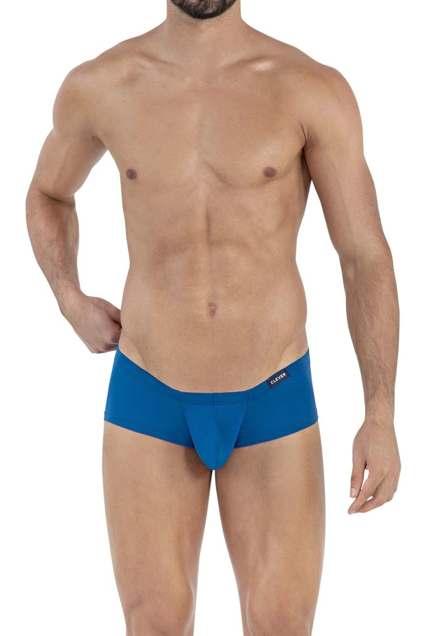 Premium Australian Latin Trunks - 3 Pack in Blue, Petrol Blue & Grape Colors | Comfortable Swim Briefs for Men | Perfect for Beach, Pool & Latin Dance