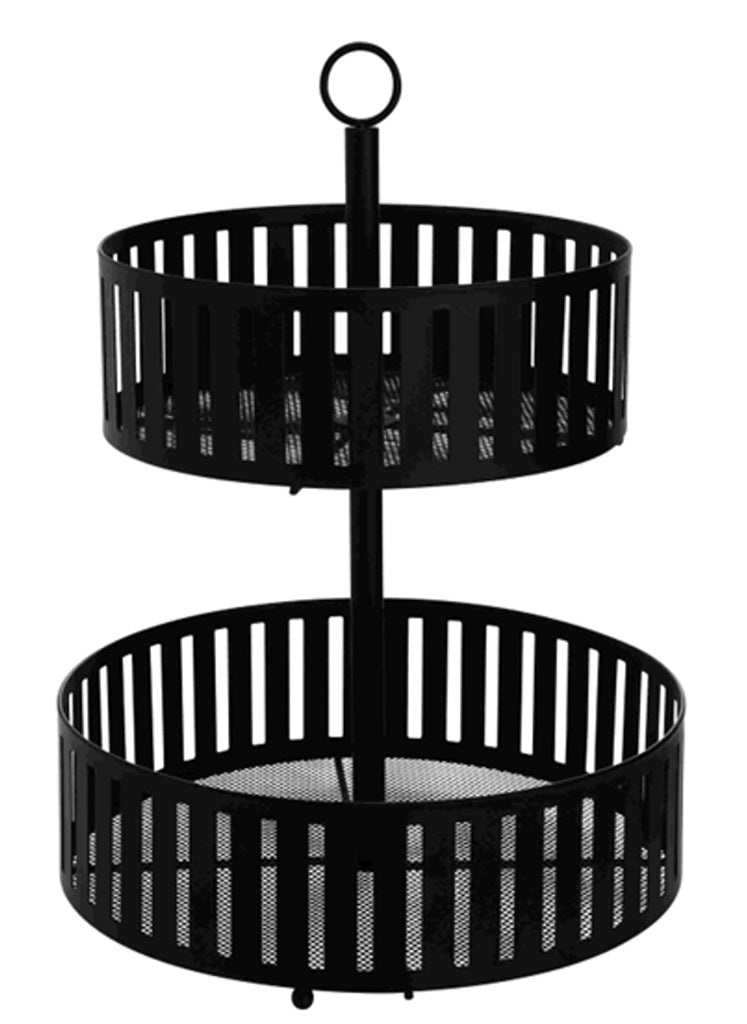 Classic Hudson 2-Tier Fruit Basket - 11.9