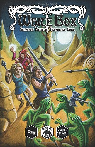 White Box: Epic Medieval Fantasy Adventure Tabletop RPG Game - Perfect for Game Nights, Roleplaying & Storytelling