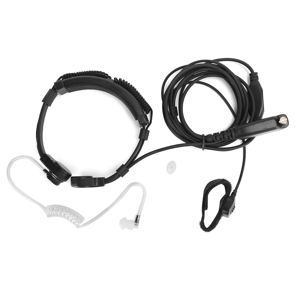 Wireless Throat Mic Headset - Bluetooth Earpiece with Heat Conduction Technology for Smartphones - Perfect for Gaming, Security Work & Hands-Free Communication